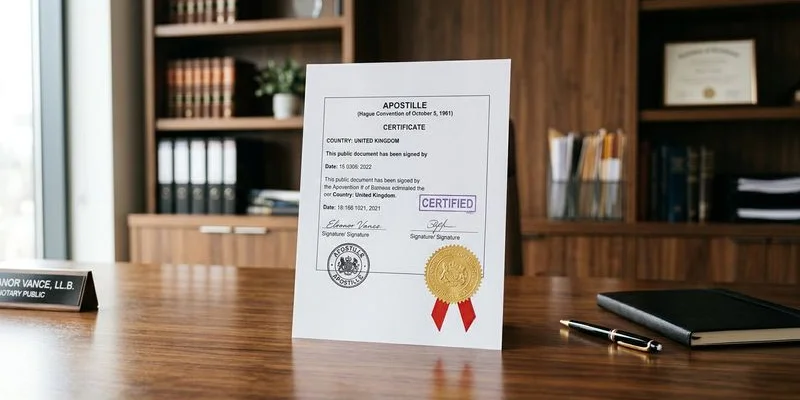 Apostilled documents delivered on time and ready for international use
