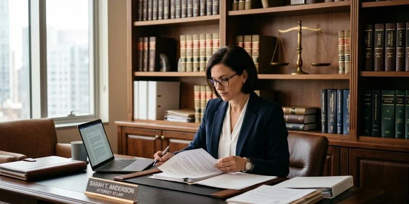 Stack of legal documents ready for notarization in North Carolina